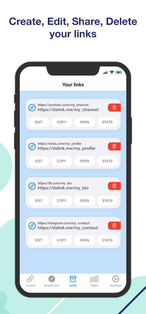 Click Analytics Screenshot